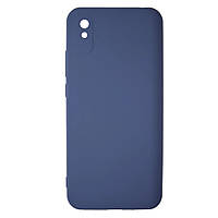 Чохол для телефону Xiaomi Redmi 9A синій, силікон, cover full