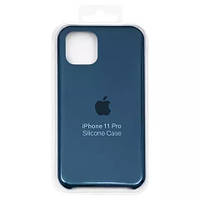Чохол для телефону iPhone 11 Pro, силікон, синій
