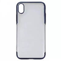 Чохол Baseus для телефону iPhone XR прозорий, пластик, синій