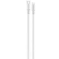 Дата кабель USB Type-C to Lightning 1.0m 3A white ColorWay (CW-CBPDCL032-WH) o