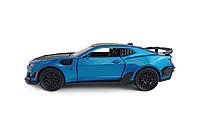Машинка металева Chevrolet Camaro AutoExpert Шевроле Камаро синя звук світло 16*5*6 см (GT-1934), фото 4