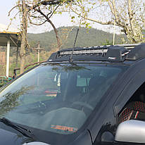 Козирок вітрового скла V3 (LED) для Jeep Compass 2006-2016 років