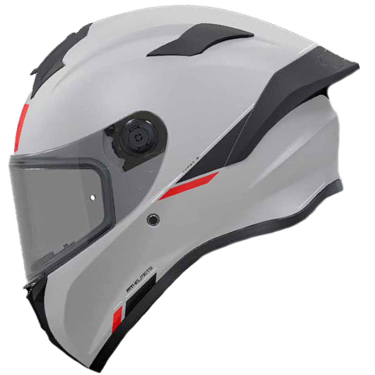 Мотошолом MT Targo S Solid A12 Gloss Grey ECE2206 XXS