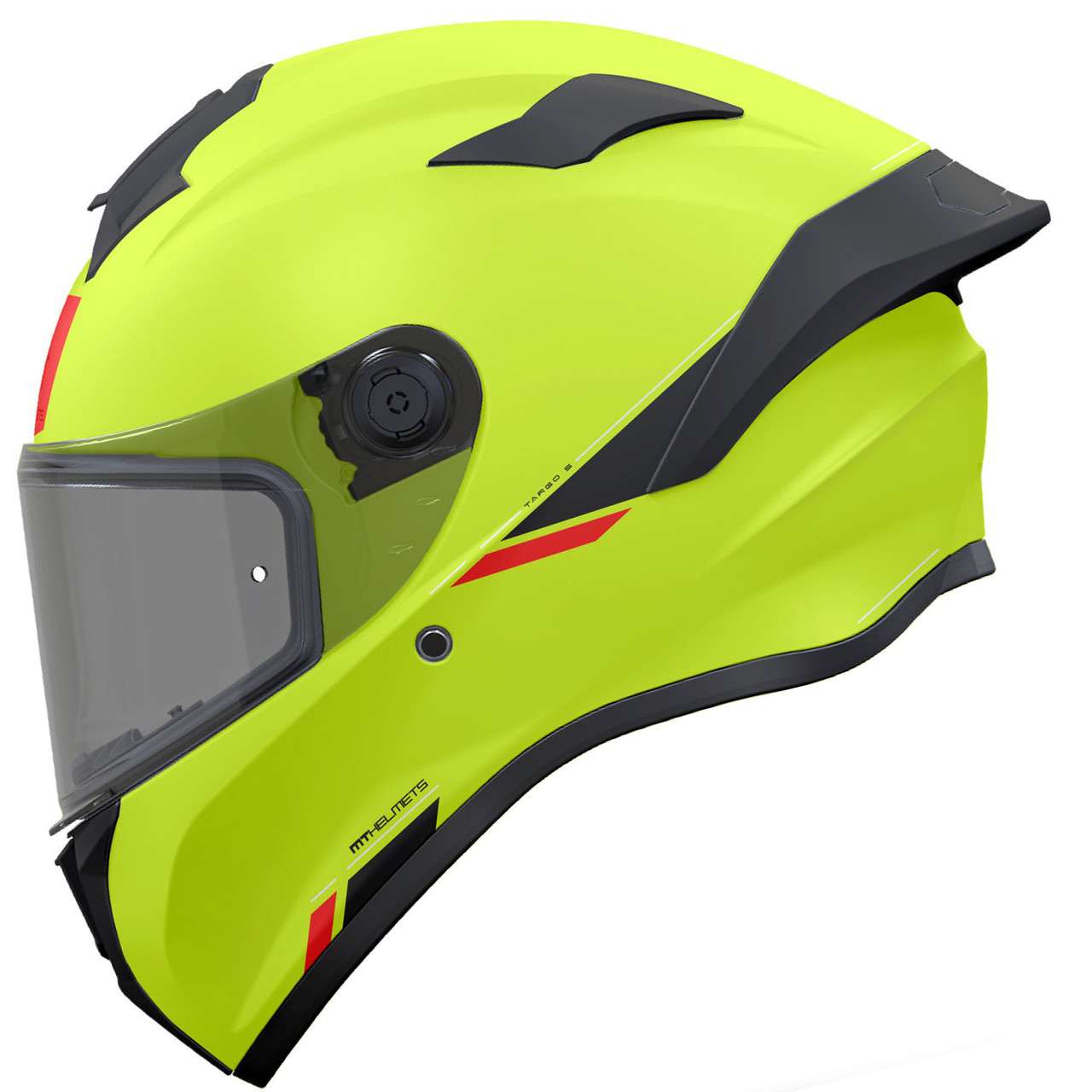 Мотошолом MT Targo S Solid A3 Matt Yellow ECE2206 XXS