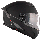 Мотошолом MT ATOM 2 SV Solid A1 Matt Black XS, фото 4