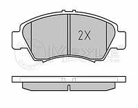 Тормозные колодки дисковые, комплект, арт.:025 216 9715/W, Пр-во: Meyle