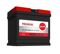Батарея аккумуляторная Vesna Premium 12В 55Ач 560А(EN) R+, арт.: 415 455, Пр-во: Vesna