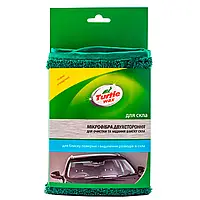 Салфетка TURTLE WAX для стекла микрофибра двухсторонняя 42 см х 38 см (X5344)