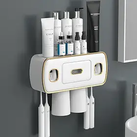 Тримач для зубних щіток для зубних щіток з висувними ящиками TOOTHBRUSH HOLDER XL-716 SV227