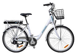 Велосипед на акумуляторній батареї HECHT PRIME WHITE