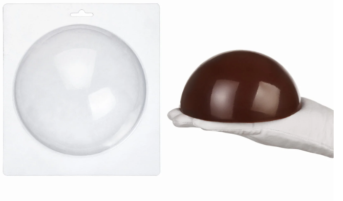 Форма пластикова півсфера 15 см., фото 1