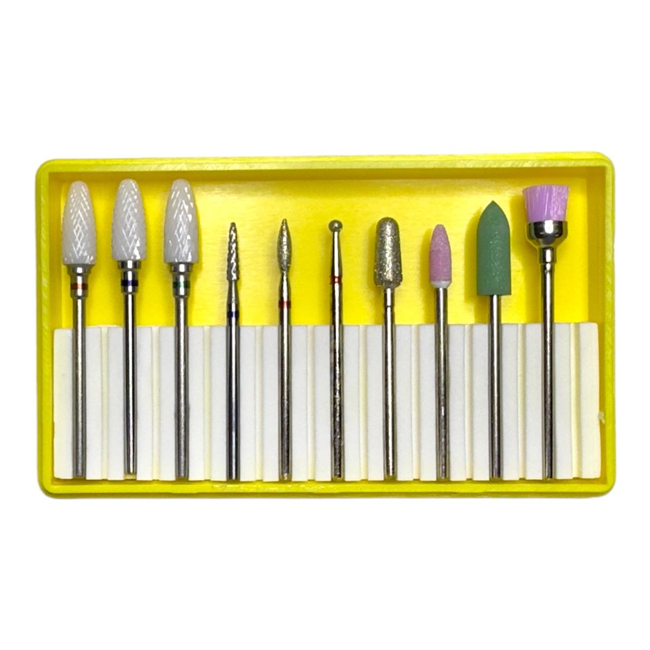 Набір фрез для манікюру/педикюру ВН-01 10 шт