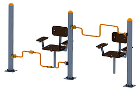 Тренажер для м'язів рук і ніг SiverSport SL-121