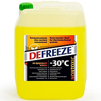 Теплоноситель, антифриз, жидкость для отопления DEFREEZE -30, 10 л