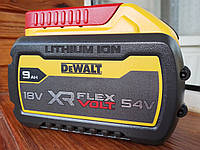 Акумуляторна батарея DeWALT DCB547 (54 В XR FLEXVOLT, 9 Aг (18 В)/3 Аг, 1.46кг)