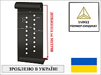 Мульчирующая пленка с перфорацией 1200мм*40мкм 10 метров ЧЕРНАЯ УФ 3 года