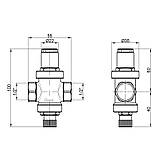 Редуктор Icma 1/2" №247, фото 2