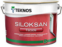 Краска фасадная с силиконом Siloksan Facade Teknos 2,7л