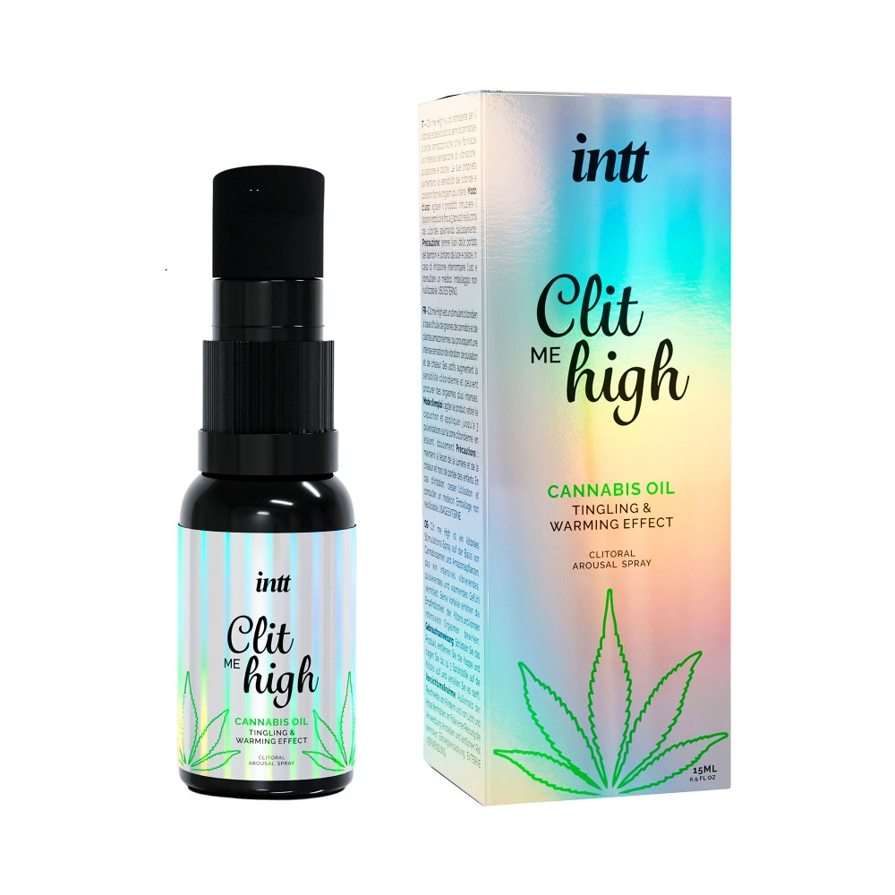 Збудливий гель для клітора Intt Clit Me On High Cannabis Oil 15 мл, фото 1