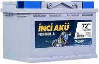 Акумулятор 72Ah INCI AKU, R, EN 700 Formula A, автомобільний. Працюємо з НДС