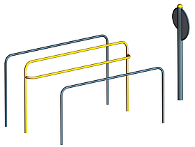 Паралельні бруси для ходьби SL1201