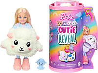 Кукла Барби Челси в костюме ягненка Barbie Cutie Reveal Chelsea Doll with Lamb Plush Costume