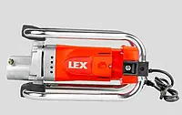 Глубинный вибратор для бетона LEX LXCV23 (Вал 4 метри) Гарантия 12 мес