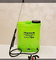 Обприскувач на акамуляторі Vilgrand 16 л оприскувач акамуляторний для саду городу дерев винограду потужний