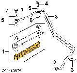 Маслоохолоджувач Opel V6 90412391 з нержавіючої сталі, фото 5