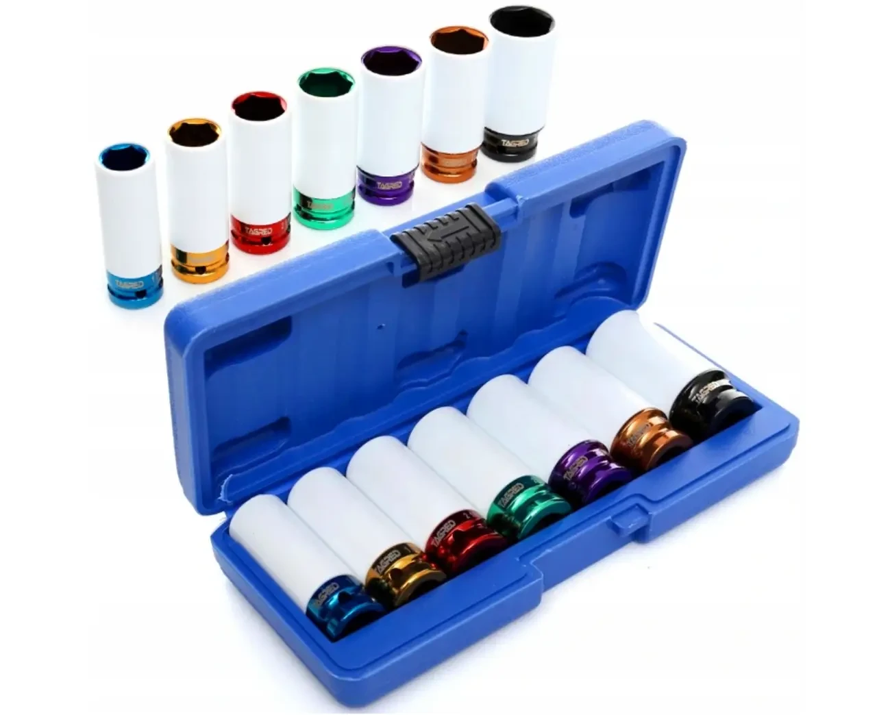 Набір головок AL-FA ALIRA-7EL — 7 інструментів для роботи з литими дисками 17–27 мм, фото 1