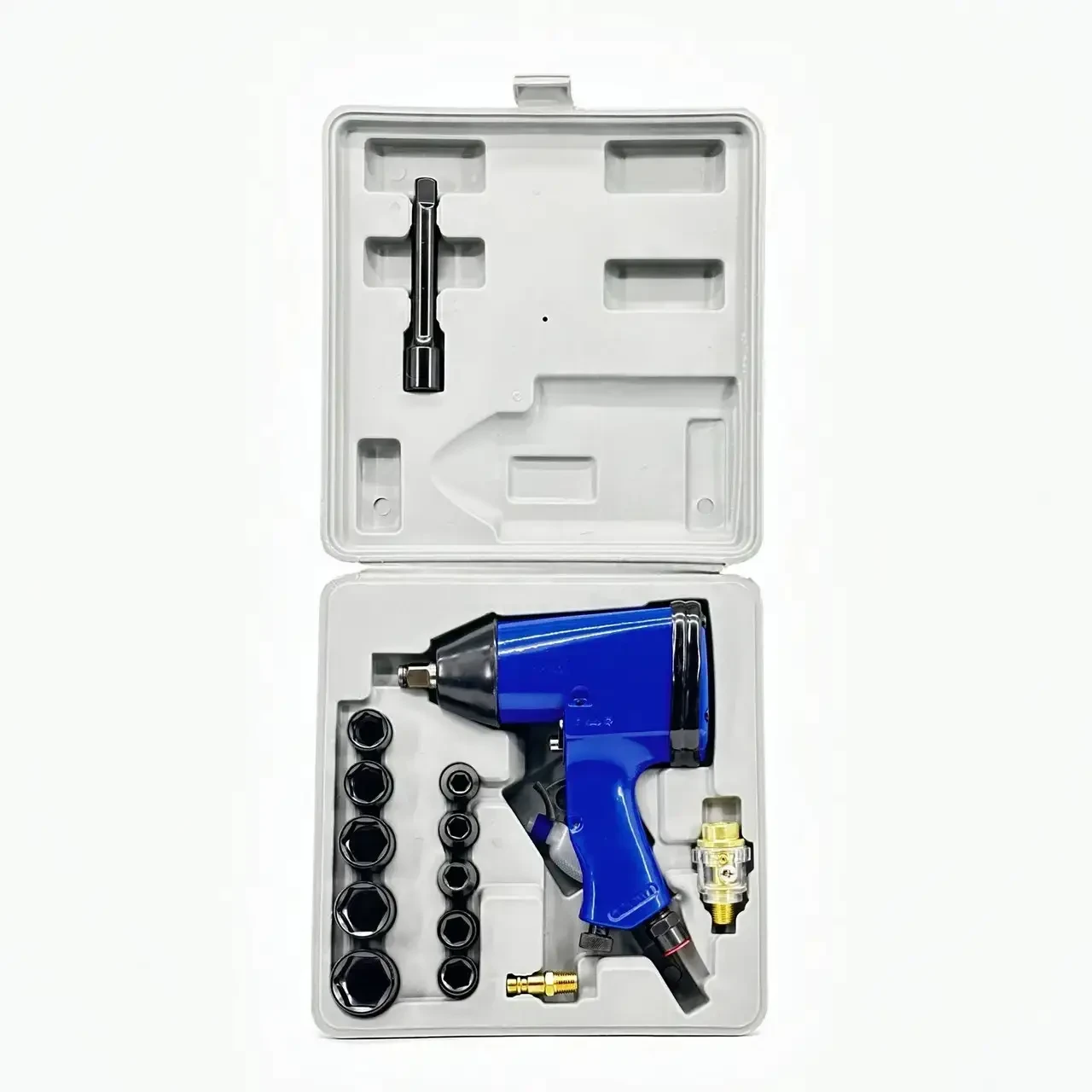 Гайковерт FERRUM FRAIW310 – пневматичний ударний, набір 10 шт, Польща, фото 1