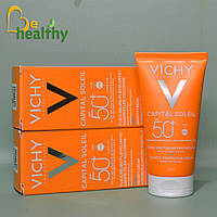 Солнцезащитный крем для нормальной и сухой кожи лица,Vichy Capital Soleil Creamy Protective Cream SPF50+, 50мл