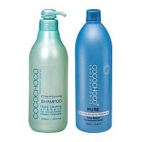 Пробный набор для кератинового выпрямления волос Cocochoco Pure (шампунь 30 мл + кератин 50 мл) разлив