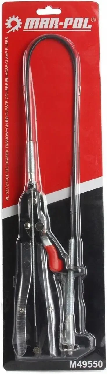 Пружинні кліщі Mar-Pol M49550 – для зняття хомутів паливних та водяних шлангів, фото 1