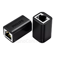 Соединитель витой пары Philips RJ45 Cat 5 Cat 6 FTP, интернет-переходник локальной сети мама/мама