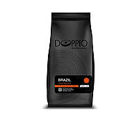 Кава в зернах DOPPIO UA coffee roastery. BRAZIL. Yellow Bourbon. 100% Арабіка. 1000 грам.