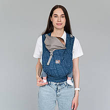 Слінг переноска  Love & Carry, Ніч, синій