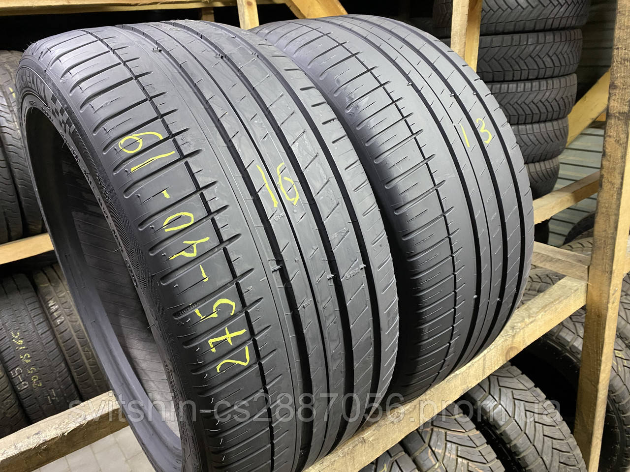 Літні Шини 275/40R19 Michelin Pilot Sport3 2шт, фото 1