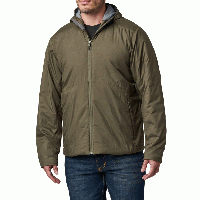 Демисезонная тактическая куртка 5.11 Tactical Adventure Primaloft® Insulated Jacket зеленая,куртка для военных M