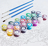 Картина за номерами Весна в Парижі 40х50см Rainbow Art GX3258 Розмальовка по цифрах міський пейзаж, фото 8