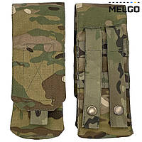 Подсумок на 2 магазина АК закрытый мягкий Мультикам IRR Cordura 500 D (multicam) MELGO