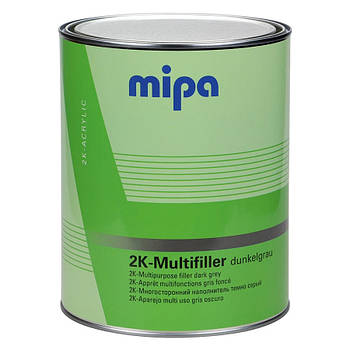 Акриловий грунт-наповнювач Mipa Multifiller 1 л темно-сірий