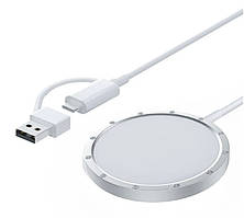 Бездротовий зарядний пристрій для MagSafe телефону Apple iPhone Wireless charger 20W безпровідна зарядка