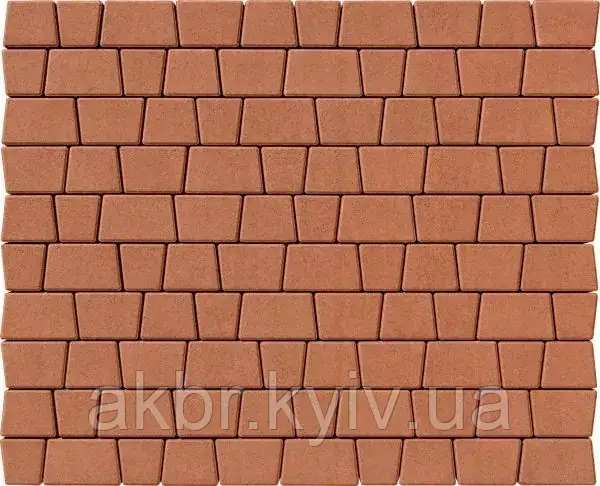 Тротуарна плитка мозаїка бурштин
