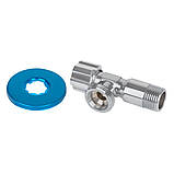 Вентиль для підключення сантехнічних приладів ITAL 1/2" х 3/4", фото 5