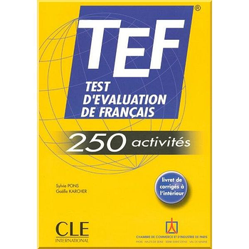 TEF 250 activités: Livre