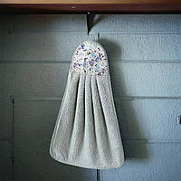 Кухонний рушник з мікрофібри з петелькою 32*22 см, прихватка кухонна