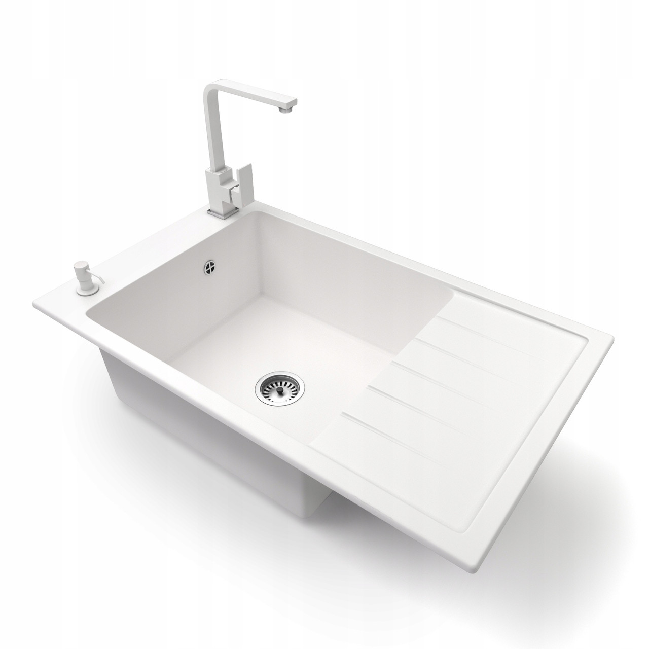 Кухонна мийка Brado LUIS NOOK  + дозатор