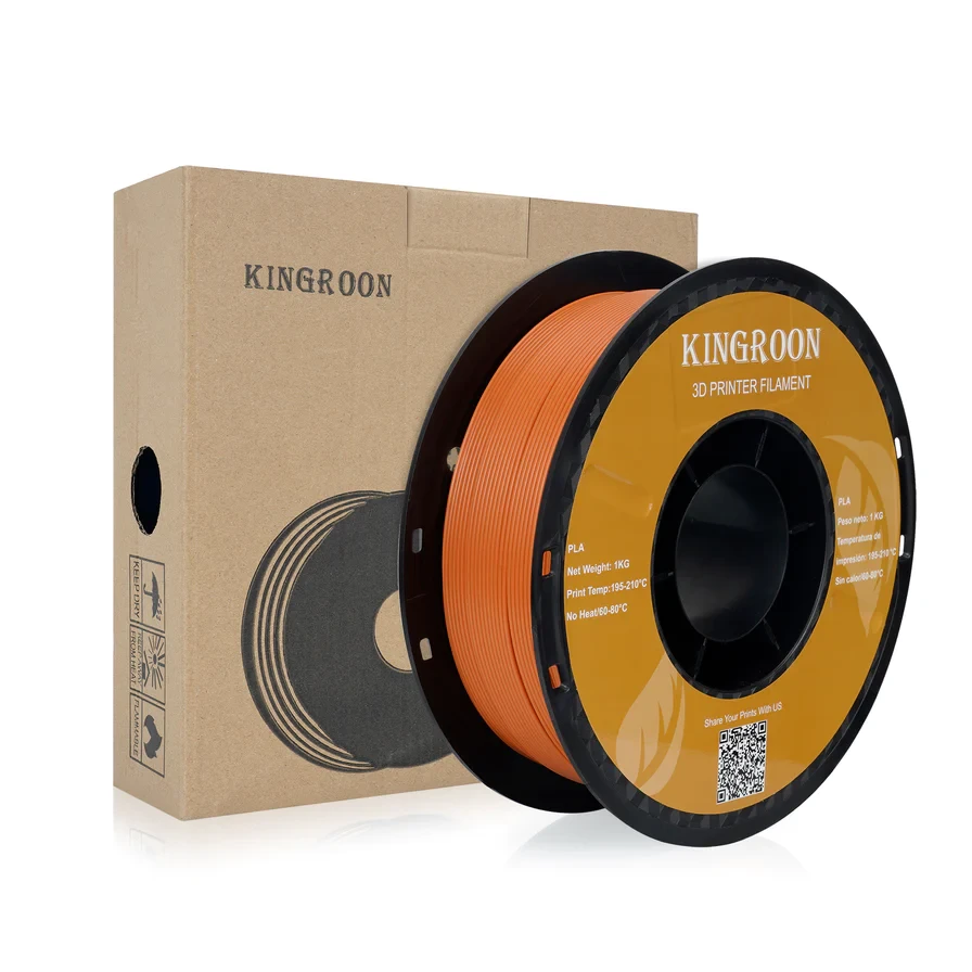 Пластик філамент для 3Д-друку KINGROON PLA Brown, 1.75мм, 1кг, Коричневий