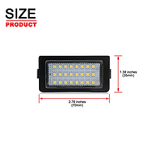 LED підсвітка номера для BMW (БМВ) 7 Series (E38 740i 740iL 750i 750iL) 1995-2001, фото 3
